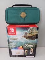 Nintendo Switch OLED Tears of the Kingdom editie + case, Ophalen, Nieuw, Met 1 controller, Switch OLED