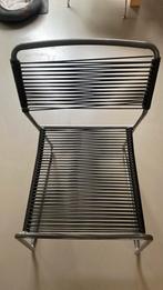 Spaghettistoel design vintage jaren ‘90, Huis en Inrichting, Stoelen, Gebruikt, Ophalen of Verzenden, Eén, Metaal