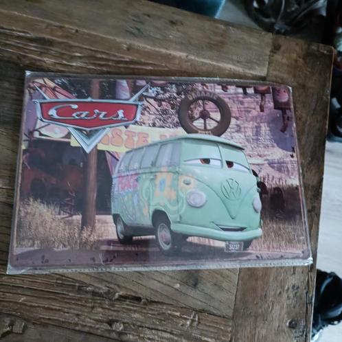 metalen plaat sign bord cars vw volkswagen bus, Huis en Inrichting, Woonaccessoires | Wanddecoraties, Nieuw, Ophalen of Verzenden