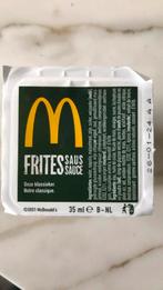 McDonald’s frietsaus dichte verpakking, Verzamelen, Nieuw, Ophalen