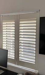 Shutters RAL 9010  inklapbaar (2 stuks), Huis en Inrichting, Ophalen, 50 tot 100 cm, Zo goed als nieuw, Wit