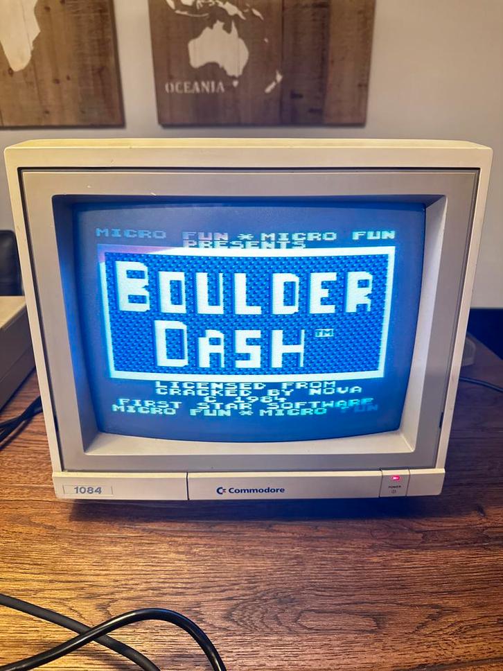 Commodore 1084 Monitor - Getest & Werkend te zien!, Computers en Software, Vintage Computers, Ophalen