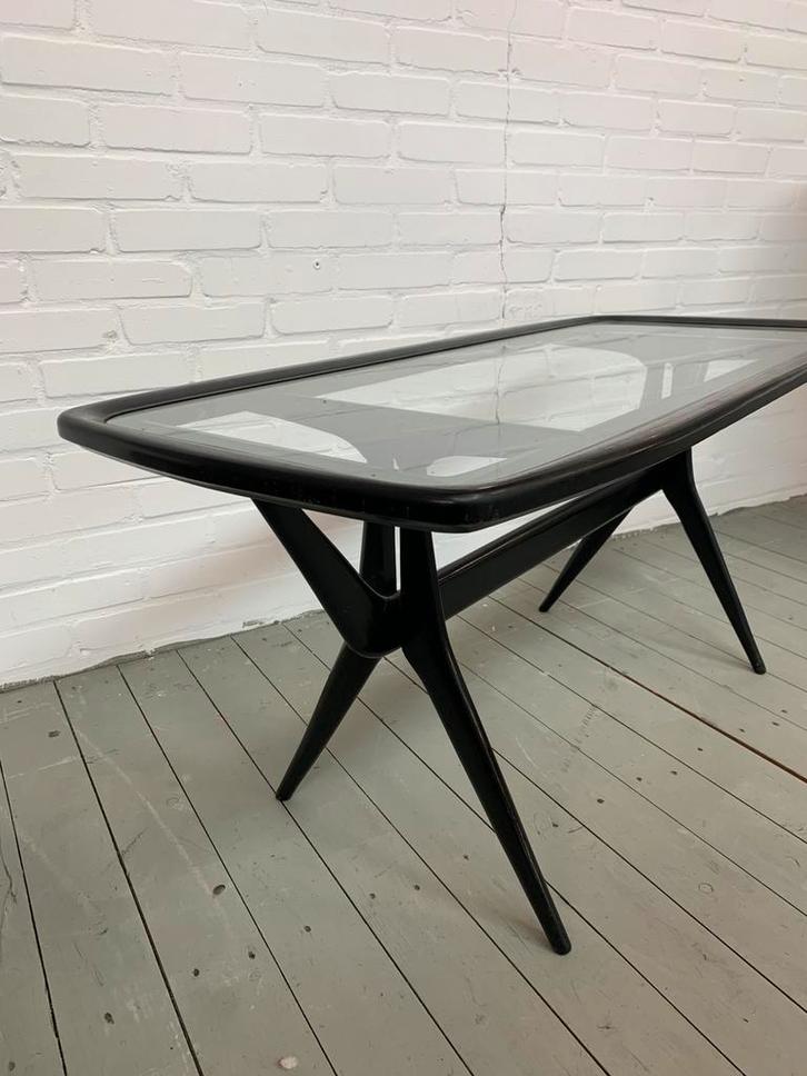 Tafel Italian salontafel coffeetable by De Ster Gelderland, Huis en Inrichting, Tafels | Salontafels, Zo goed als nieuw, Minder dan 50 cm