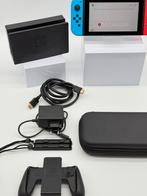 NINTENDO SWITCH NIEUW MODEL 2023 V2 LANGE ACCU DUUR+TASJE, Met 2 controllers, Ophalen of Verzenden, Zo goed als nieuw, "