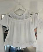 Mayoral off shoulder broiderie top wit 164, Kinderen en Baby's, Kinderkleding | Maat 164, Mayoral, Meisje, Ophalen of Verzenden