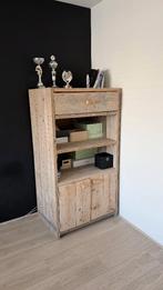 steigerhout kast, Ophalen, Gebruikt, 100 tot 150 cm, 50 tot 100 cm