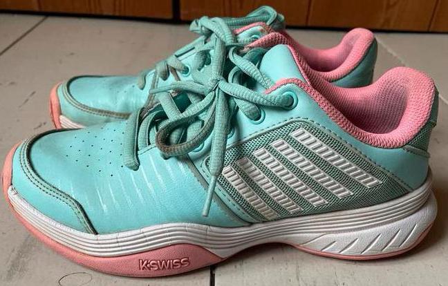 KSwiss Tennis schoenen - Maat 39 - Gravel, Ophalen of Verzenden, Zo goed als nieuw