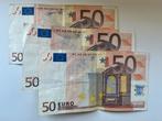Te koop 3 stuks van 50-euro biljetten 2002 Duisenberg, Postzegels en Munten, Ophalen