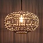 2 Boreas bamboe lampenkappen ø47 cm + pendels - als nieuw, Huis en Inrichting, Ophalen, 25 tot 50 cm, Bohemian, natuurlijk, Japandi, eclectisch