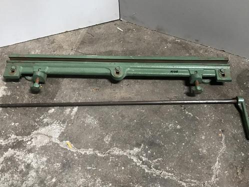 Kraalapparaat kraalmachine 1020 x 1 mm zinkplaat, 1 op frame, Doe-het-zelf en Verbouw, Gereedschap | Overige machines, Gebruikt