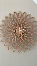 Karlsson wandklok hout, Ophalen of Verzenden, Zo goed als nieuw, Hout