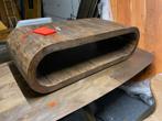 Salontafel 125x60 Organisch Japandi Stijl, Ophalen, 100 tot 150 cm, Nieuw, 50 tot 100 cm