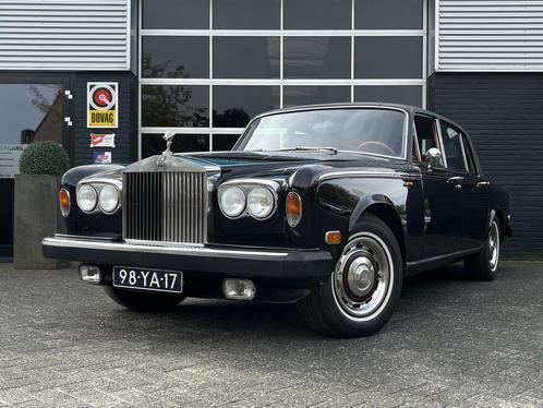 Rolls-Royce Silver Shadow 6.8 Saloon type ll (bj 1975), Auto's, Oldtimers, Bedrijf, Te koop, Lederen bekleding, Rolls-Royce, Benzine