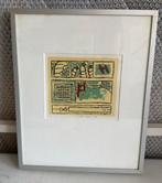 Prent - technische installatie, Antiek en Kunst, Ophalen of Verzenden