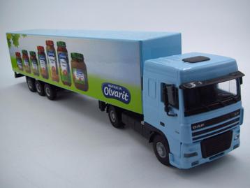 Lion Toys - DAF XF miniatuur '' Nutricia Olvarit '' 1:50 beschikbaar voor biedingen