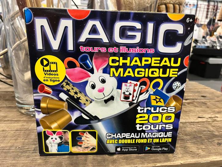 Magische Toverdoos - Goocheltrucs!, Kinderen en Baby's, Speelgoed | Educatief en Creatief, Gebruikt, Knutselen, Met licht, Ophalen of Verzenden