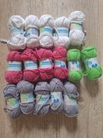 partij 16 bollen scheepjes wol, Ophalen of Verzenden, Nieuw, Breien of Haken, Wol of Garen