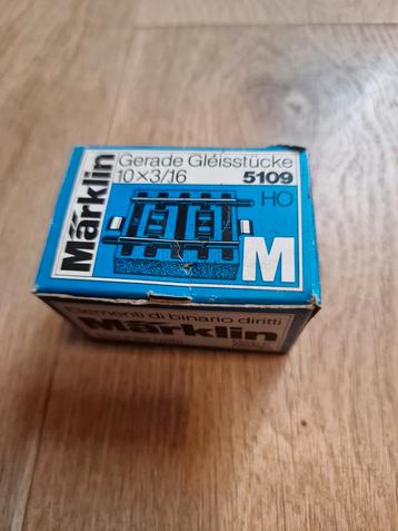 Märklin HO Rails - 10x 3/16 - #5109 beschikbaar voor biedingen