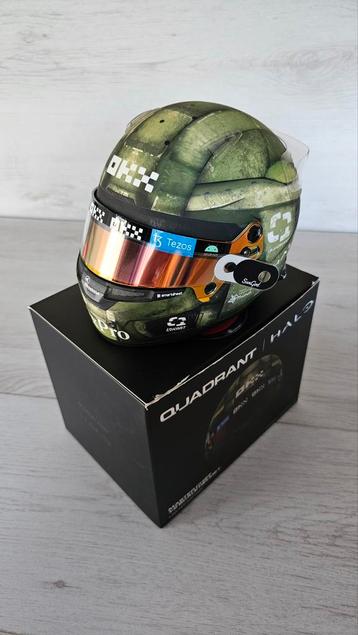 Lando Norris Halo Quadrant Singapore Gp 2022 helm 1:2 beschikbaar voor biedingen