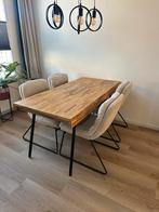 Eettafel 160 cm, Huis en Inrichting, Tafels | Eettafels, Ophalen, 50 tot 100 cm, Zo goed als nieuw, 150 tot 200 cm