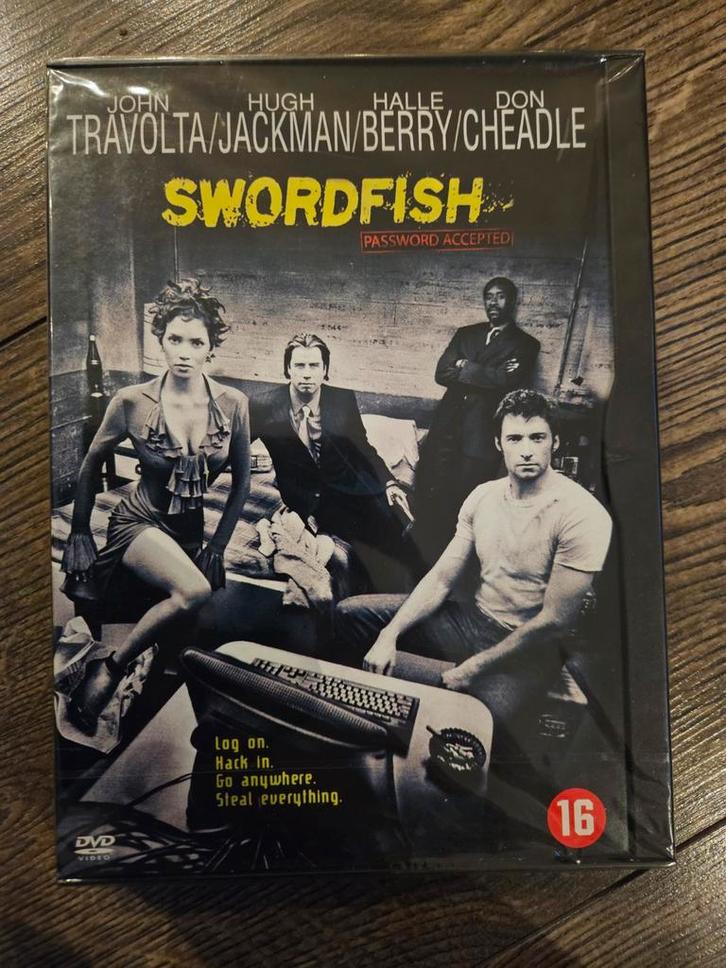 Swordfish DVD - Actie Thriller - Nieuw in Snappercase, Cd's en Dvd's, Dvd's | Thrillers en Misdaad, Nieuw in verpakking, Actiethriller