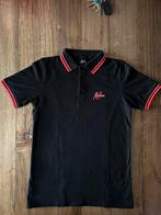 NIEUWSTAAT. Polo van MALELIONS maat M zwart, Maat 48/50 (M), Zwart, Malelions, Ophalen of Verzenden