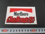 sticker marlboro challenge '85, Verzamelen, Ophalen, Zo goed als nieuw, Bedrijf of Vereniging