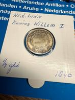 Kwartje 1840 WI Nederlands Indië