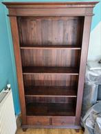 Koloniale kast / boekenkast, Huis en Inrichting, Kasten | Boekenkasten, Ophalen, Koloniaal, 50 tot 100 cm, Zo goed als nieuw