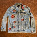 ZARA TRAFALUC DENIM JASJE BORDUUR M, Maat 38/40 (M), Zara Trafaluc denim, Gedragen, Verzenden
