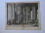 gravure graf Willem van Oranje Kerk Delft, Jan Luyken 1730, Antiek en Kunst, Kunst | Etsen en Gravures, Verzenden