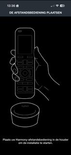 Logitech Harmony Base + harmoney remote, Audio, Tv en Foto, Afstandsbedieningen, Ophalen of Verzenden, Zo goed als nieuw