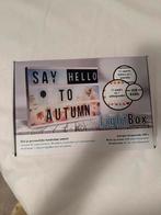 Leuke Lightbox met letters en symbolen!, Ophalen of Verzenden, Nieuw