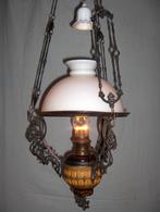 antieke hanglamp met contragewicht, Antiek en Kunst, Ophalen