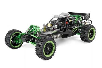 45CC 5.0PK RC Benzine BAJA BUGGY PRO VOLL ALUMINIUM. GROEN beschikbaar voor biedingen