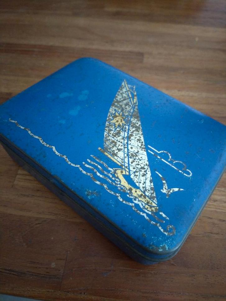 Oud Gold Star Shag Blikje Niemeijer's €4,50, Verzamelen, Blikken, Gebruikt, Overige, Ophalen of Verzenden