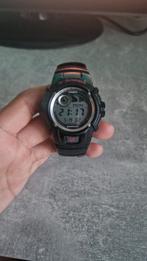 Casio G-shock horloge zwart en rood, Ophalen, Gebruikt, Casio G-Shock, Zwart