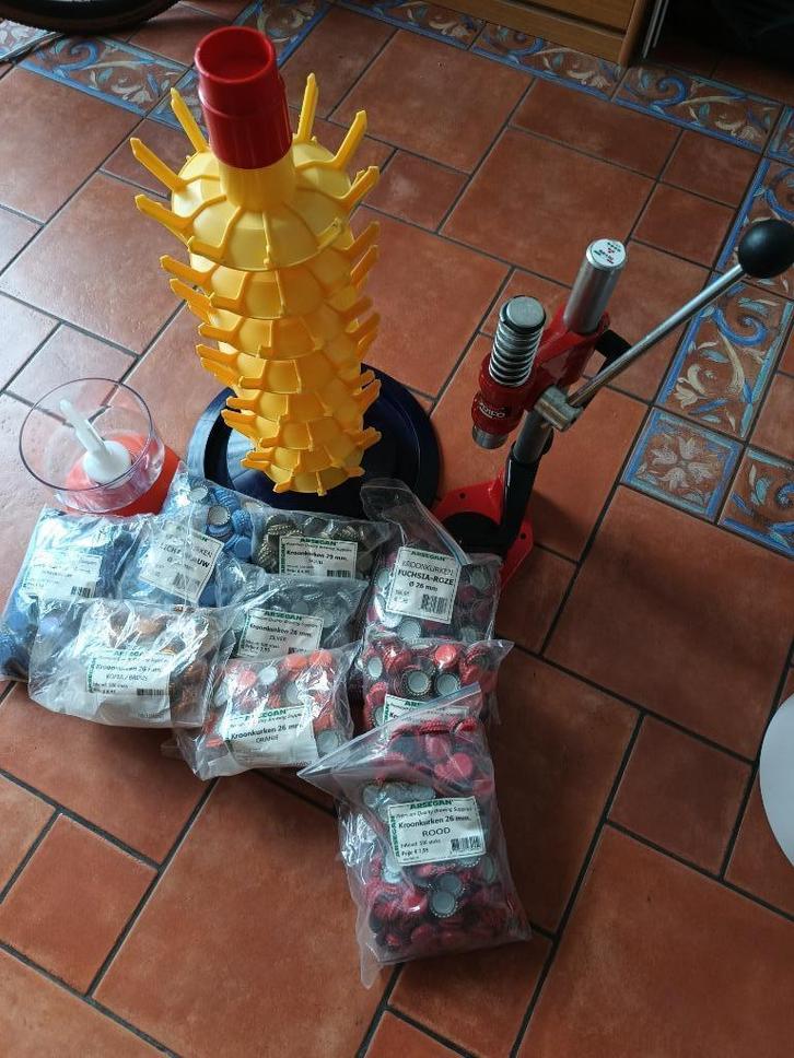 Complete set voor afvullen bier, Hobby en Vrije tijd, Overige Hobby en Vrije tijd, Zo goed als nieuw, Ophalen