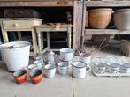 Brocante partij emaille, Ophalen of Verzenden