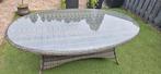 Tuintafel Rotan, Tuin en Terras, Tuintafels, Ophalen, Zo goed als nieuw, Rond