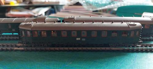 NLK 0208 ROCO DB RIJTUIGEN 1/160, Hobby en Vrije tijd, Modeltreinen | N-Spoor, Gebruikt, Wagon, Gelijkstroom, Roco, Ophalen of Verzenden