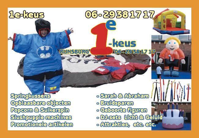 Huur goedkoop 'n kinder SUMOWORSTEL set [stripfiguren], Hobby en Vrije tijd, Feestartikelen | Verhuur, Zo goed als nieuw, Overige