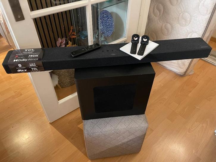 TCL C935U Dolby Atmos Smart Soundbar 780W 5.1.2CH, Audio, Tv en Foto, Soundbars, Zo goed als nieuw, Bluetooth, Met externe subwoofer