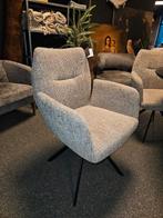 Eetkamer stoel Danillo draaipoot, Ophalen of Verzenden, Nieuw, Leer, Vijf, Zes of meer stoelen