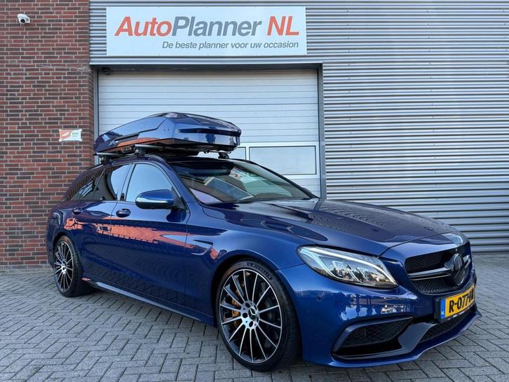 Mercedes-Benz C-klasse Estate AMG 63 S Edition 1! Keramisch!, Auto's, Mercedes-Benz, Bedrijf, Te koop, C-Klasse, 360° camera, ABS