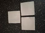 1010, getrommeld, off White, 2m2, Doe-het-zelf en Verbouw, Tegels, Ophalen, Nieuw, Minder dan 20 cm, Minder dan 20 cm