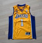 Vintage baseball shirt Lakers maat M Russell, Maat 48/50 (M), Geel, Ophalen of Verzenden, Zo goed als nieuw