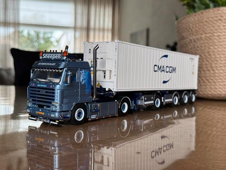 Wsi sneepels met breker, Hobby en Vrije tijd, Modelauto's | 1:50, Zo goed als nieuw, Bus of Vrachtwagen, Wsi, Ophalen of Verzenden