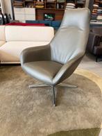 Nieuw Pode Spot Two Fauteuil Groen leer Design draai stoel, Huis en Inrichting, Nieuw, Ophalen of Verzenden, Pode, Leer