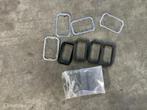 Volvo 140 240 deurgreep rand 4x set 678096 677950, Gebruikt, Ophalen of Verzenden